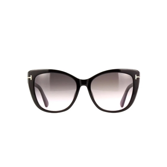 TOM FORD NORA BLACK/SMOKE GRADIENT CAT EYE SUNGLASSES TF937 - Picture 4 of 6